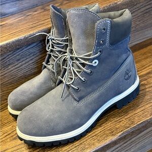 Timberland Men's Charcoal Lace-Up Boots
